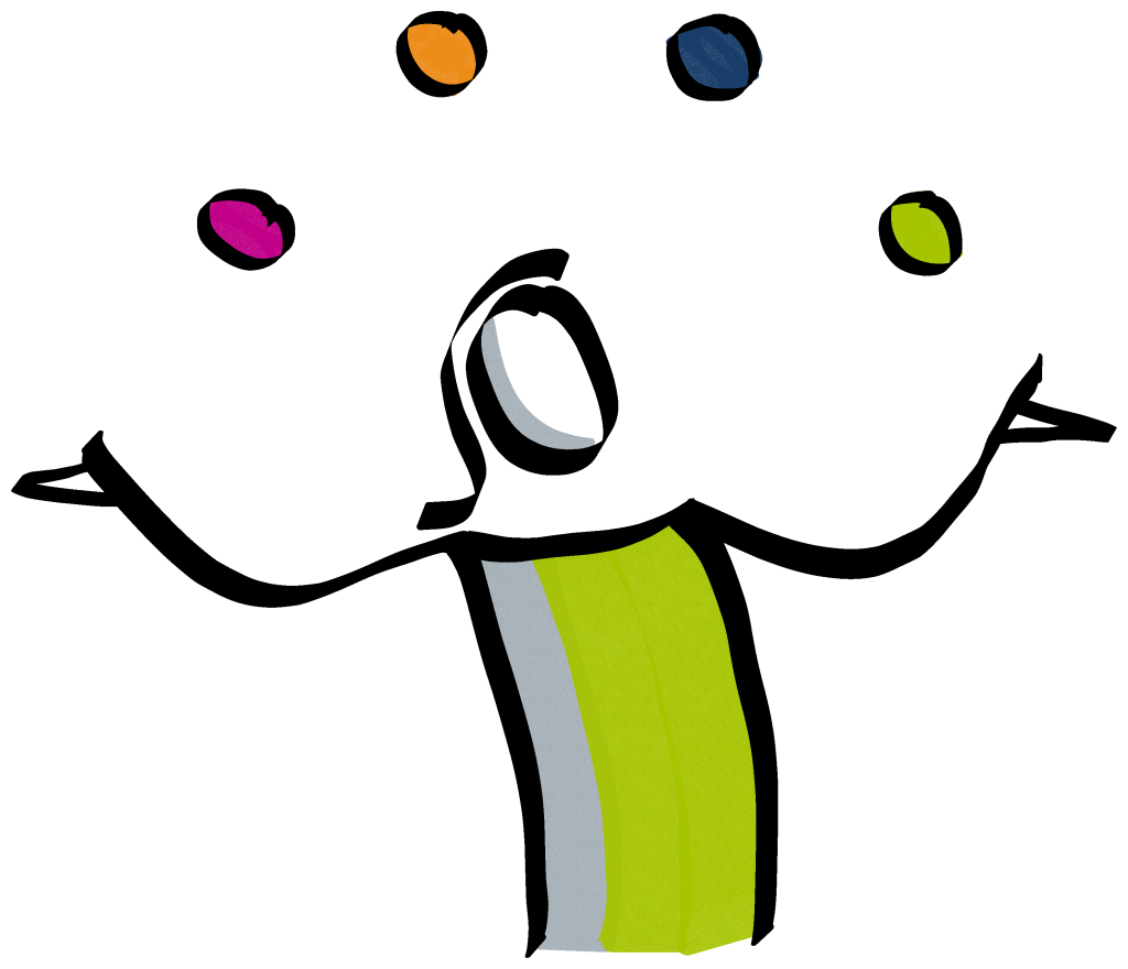 Jonglage von Todos