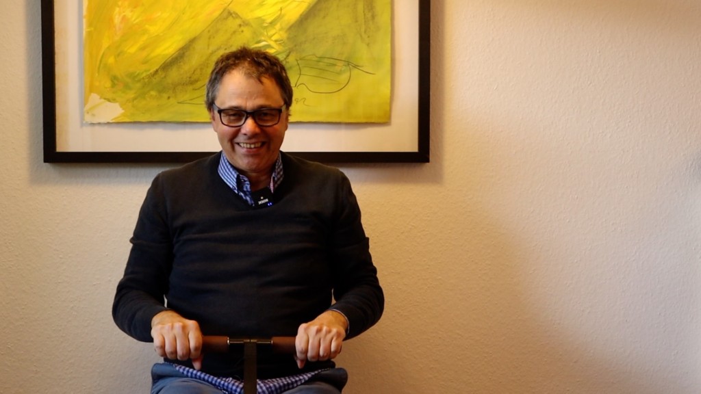 Bewegungspause im Videostudio
